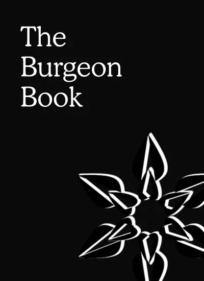 The Burgeon Book cover
